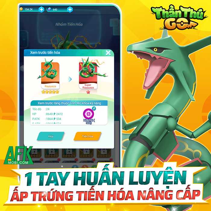 Thần Thú GO game Pokémon đấu Pet rảnh tay màn hình dọc cập bến Việt Nam 3