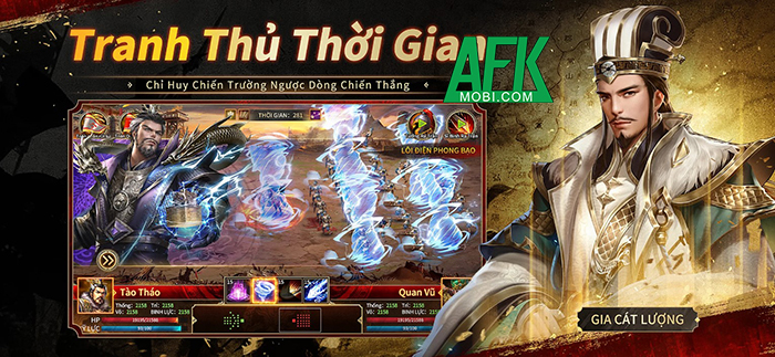 Tam Quốc Anh Hùng Truyện tựa game chiến thuật thi đấu công bằng về Việt Nam 1