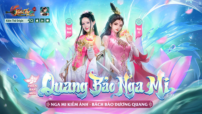 Kiếm Thế Origin tặng code mừng phiên bản mới Quang Bảo Nga Mi 344092323_783878559741481_7617967607683570188_n