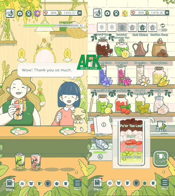 Little Corner Tea House game mô phỏng quản lý tiệm trà giúp bạn vơi đi mọi lo âu 2