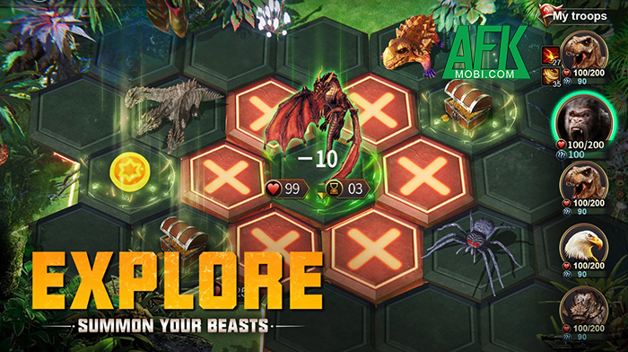 Beast Planet game chiến thuật SLG cho bạn khám phá hành tinh động vật kỳ thú 4