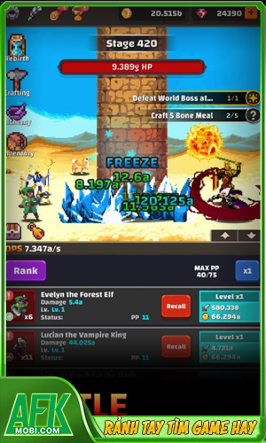 Tower Quest Pixel Idle RPG