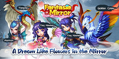 Fantasia of Mirror game chiến thuật chủ đề fantasia Trung Hoa cổ đại cùng nét đồ họa Q-style ngộ nghĩnh