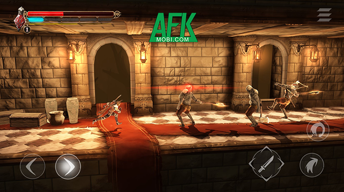 Grimvalor game nhập vai hành động có độ khá ngang ngửa Dark Souls Afkmobi-grim-01