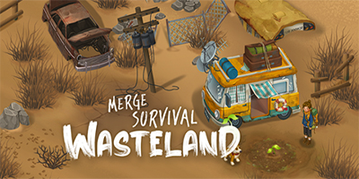 Merge Survival: Wasteland game giải đố chủ đề sinh tồn trong thế giới hậu tận thế