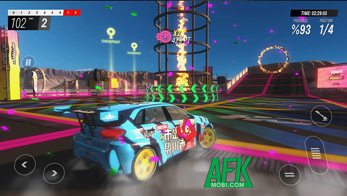 Rally Horizon game đua xe tốc độ cao cho phép bạn drift cháy bánh Afkmobi_Rally_Horizon_game_dua_xe_2