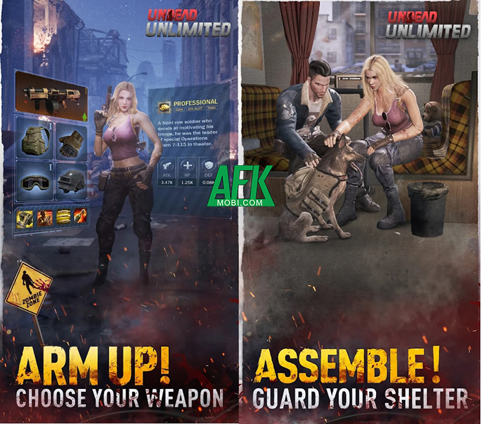 Undead Unlimited game nhập vai cho bạn sinh tồn giữa đám thây ma chết chóc 0