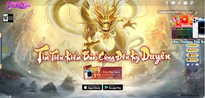 Tiên Lữ Kỳ Duyên đã mở hẹn trước tặng game thủ vô số quà khủng 2