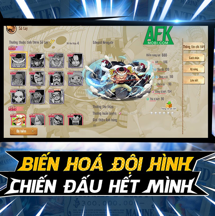 Hải Trình Đại Chiến Mobile game đấu tướng chuẩn One Piece vừa ra mắt tại Việt Nam 2