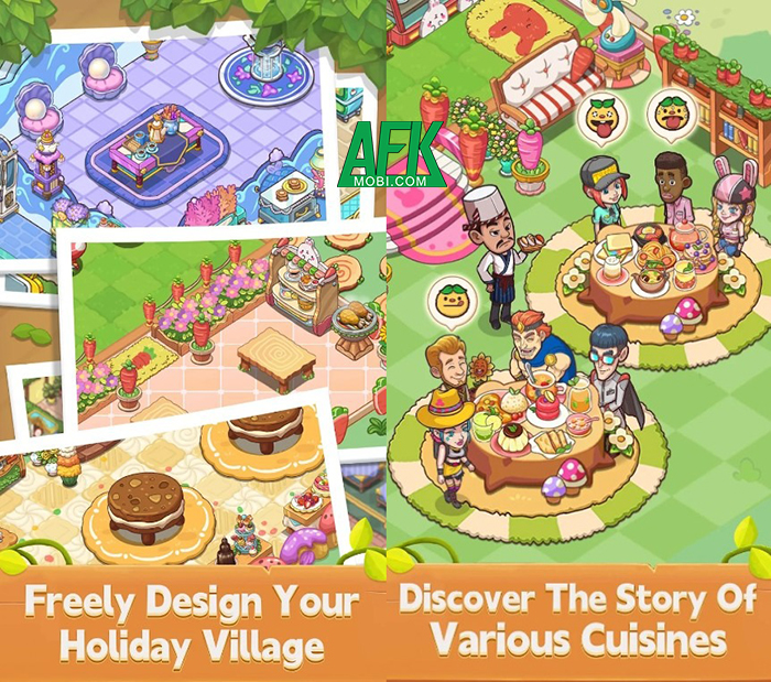 Animal Holiday Village game quản lý cho bạn xây dựng khu nghỉ dưỡng động vật cho riêng mình 2