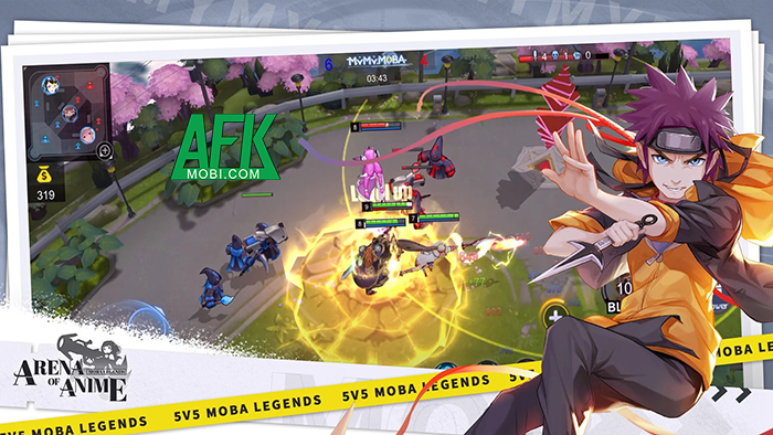Arena of Anime: MOBA Legends game MOBA tái hiện lại thế giới Anime đầy sống động 0
