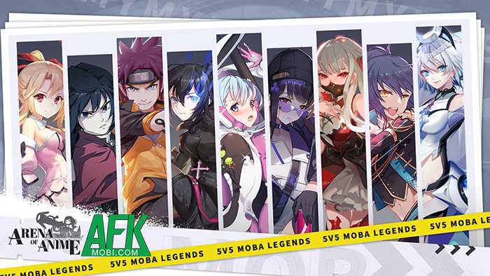 Arena of Anime: MOBA Legends game MOBA tái hiện lại thế giới Anime đầy sống động 3