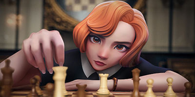 The Queen’s Gambit Chess game đánh cờ vua độc đáo dựa trên bộ phim nổi tiếng của Netflix