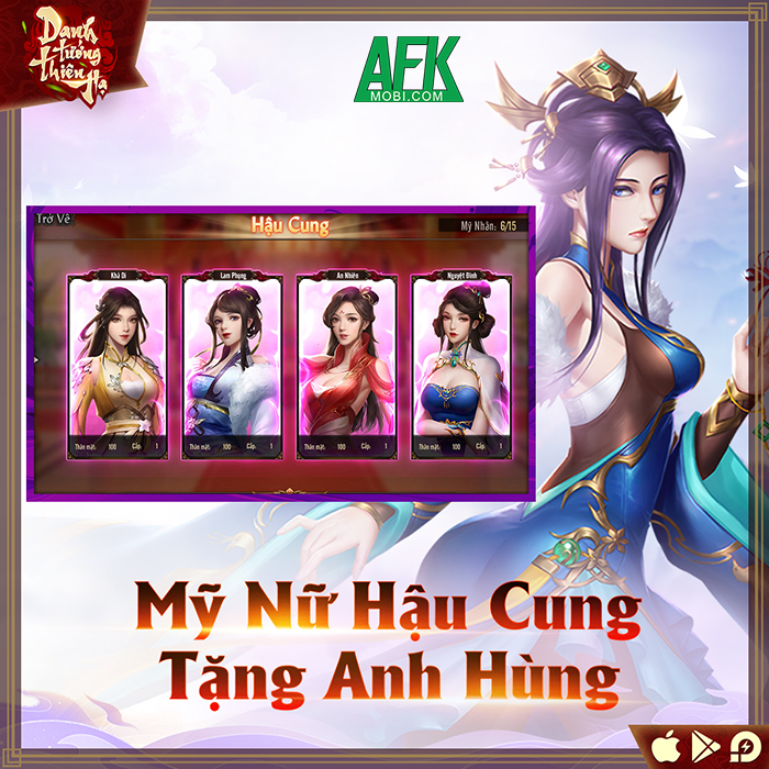 Danh Tướng Thiên Hạ - REGZ tựa game SLG có nhiều tính năng hấp dẫn về Việt Nam 4