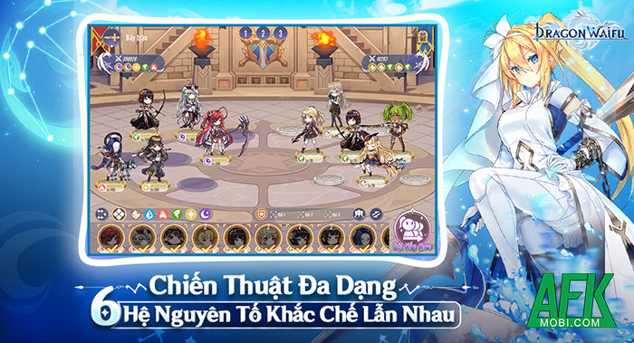 Dragon Waifu: Thợ Săn Rồng game nhập vai thẻ tướng rảnh tay toàn gái xinh cập bến Việt Nam 3