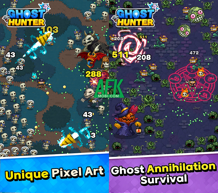 Ghost Hunter: Pixel Survival cho bạn hóa thân thành thợ săn ma giỏi nhất 1