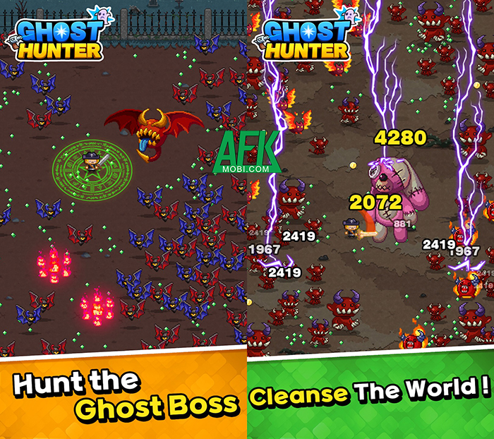 Ghost Hunter: Pixel Survival cho bạn hóa thân thành thợ săn ma giỏi nhất 2