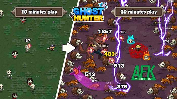 Ghost Hunter Pixel Survival
