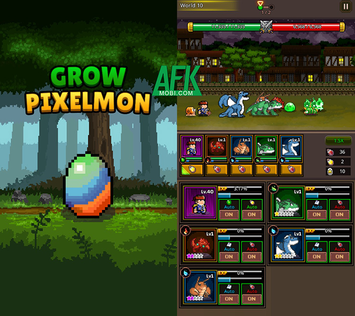 Trở thành nhà huấn luyện Pokémon thật dễ dàng với Grow Pixelmon Master 0