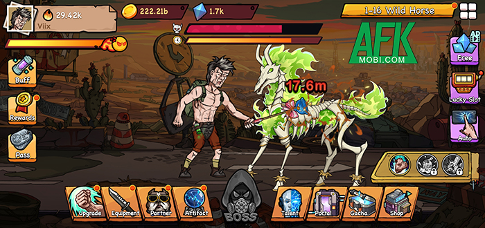 Idle Zombie Hunter game nhập vai rảnh tay diệt zombie siêu 