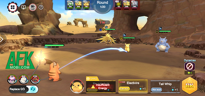 Thu thập và huấn luyện những con Pokemon hùng mạnh trong game Monstar Champion Battle 1