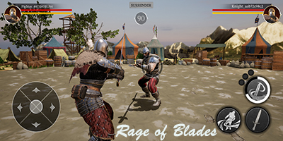 Rage of Blades game hành động đối kháng bối cảnh Trung Cổ với đồ họa cực đẹp mắt