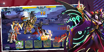 Joint Combat Adventure game thẻ tướng sưu tầm quái thú Digimon hấp dẫn