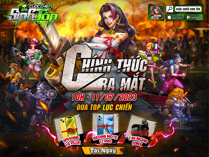 Cuộc Chiến Sinh Tồn GGames chính thức ra mắt vào 11/07 - Gameplay chất, phúc lợi khủng 0