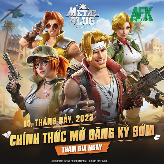 Metal Slug: Awakening mở đăng ký trước, hẹn game thủ một ngày không xa 0