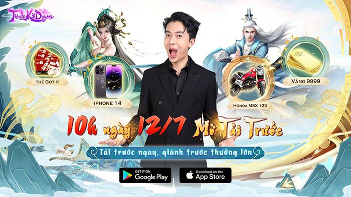 Tiên Lữ Kỳ Duyên đã cho phép game thủ tải trước vào hôm nay 12/07 0