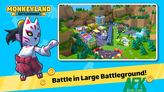 Monkeyland Battleground game ráp rô bốt đối kháng 3v3 vui nhộn 2