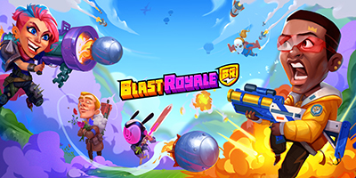 (VI) Battle Royale: Blast game Battle Royale vui nhộn với góc nhìn độc lạ từ trên xuống