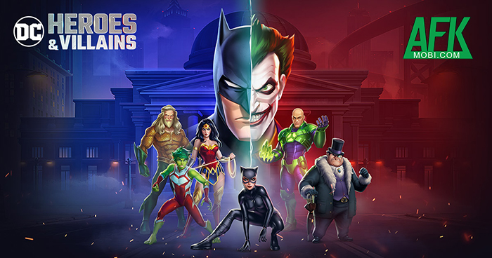 DC Heroes & Villains game nhập vai xếp kim cương đề tài siêu anh hùng cực cuốn 0