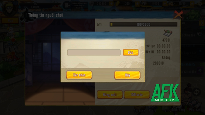 AFKMobi tặng nhiều gift code game Nhẫn Giả Truyền Thuyết Mobile giá trị 2