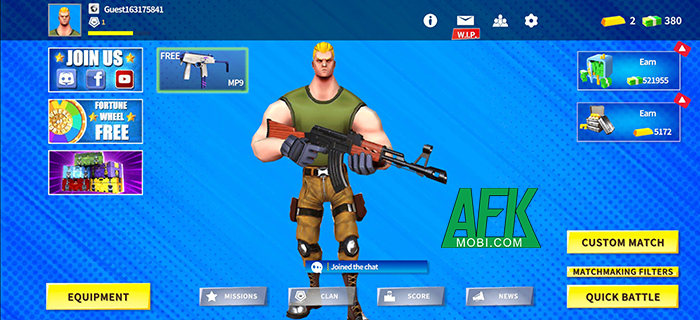 Nhận giftcode game Muscle Gun mới nhất Afkmobi-musclegun-2