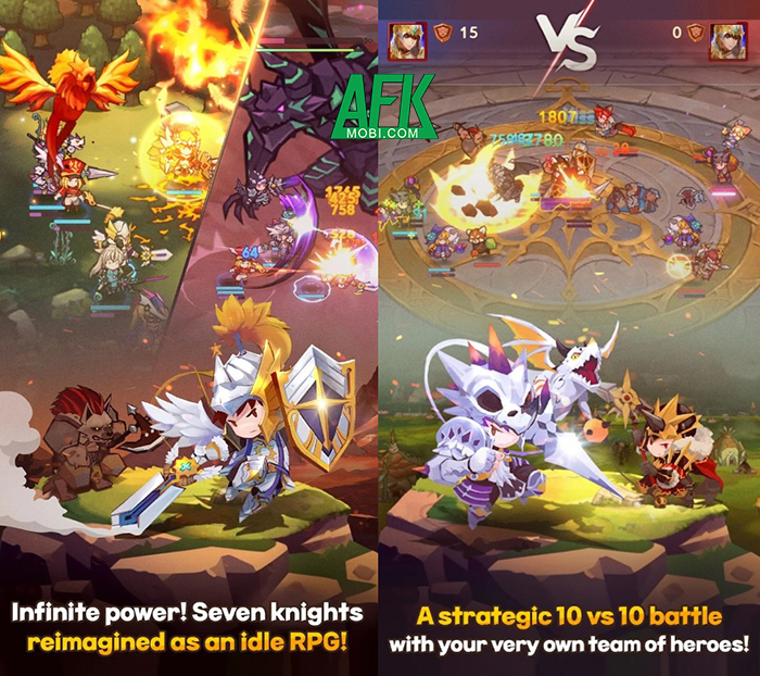 Seven Knights Idle Adventure game nhập vai nhàn rỗi dựa trên IP Seven Knights nổi tiếng Hàn Quốc 1