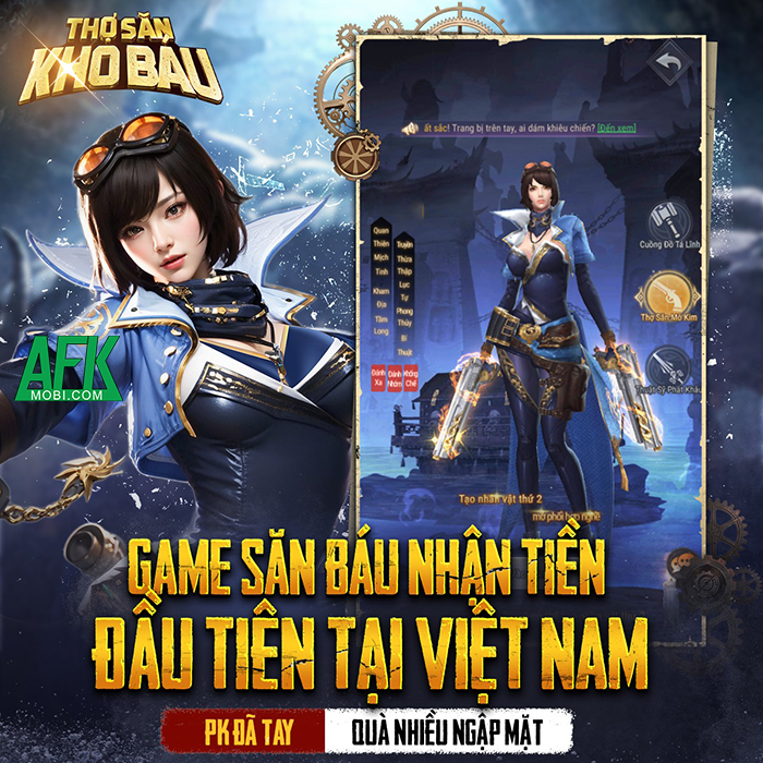 Thợ Săn Kho Báu game nhập vai màn hình dọc đề tài săn lùng kho báu về Việt Nam 1