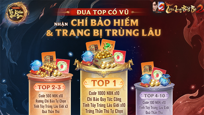 Thiên Long Bát Bộ 2 VNG khai mở giải đấu mùa hè Vũ Kiếm Hoa Sơn cùng nhiều quà khủng 3