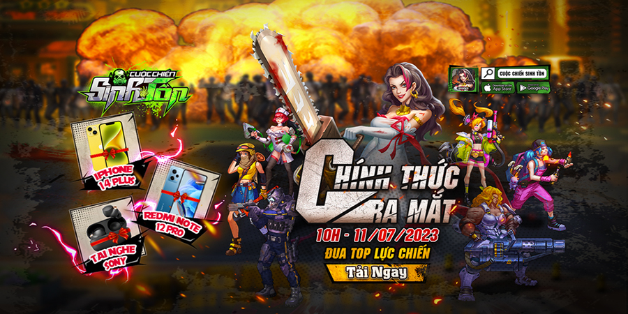 Cuộc Chiến Sinh Tồn GGames chính thức ra mắt vào 11/07 – Gameplay chất, phúc lợi khủng