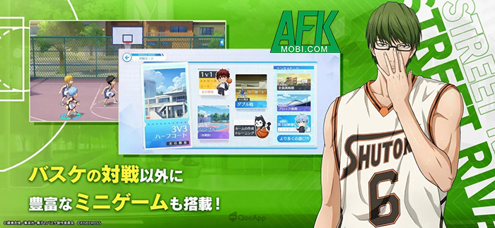 Kuroko's Basketball Street Rivals game bóng rổ dựa trên bộ truyện Kuroko Tuyển Thủ Vô Hình 2