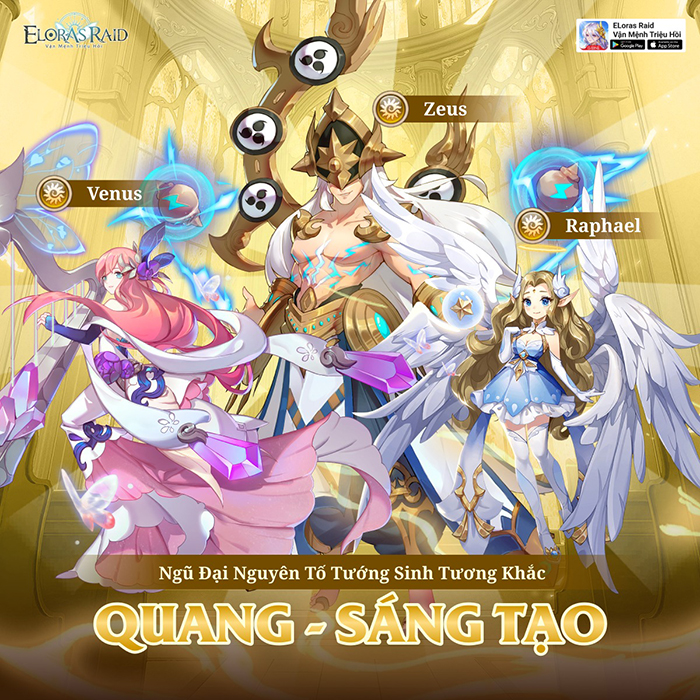 Elora's Raid: Vận Mệnh Triệu Hồi mang đến một vũ trụ Đông - Tây loạn đấu khốc liệt 3