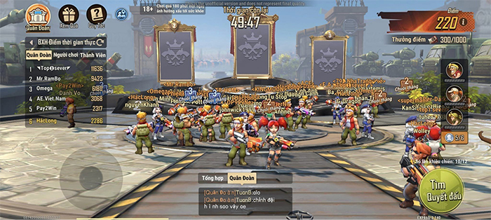 Tranh tài không ngừng trong đấu trường PvP rực lửa của Metal Slug: Awakening 4