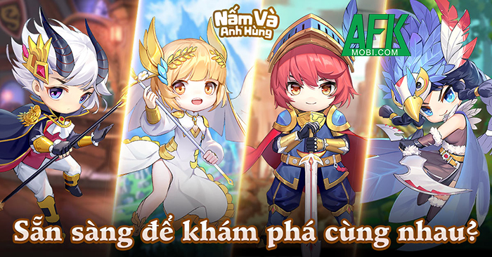 Nấm và Anh Hùng game nhập vai màn hình dọc lấy cảm hứng Maplestory cập bến Việt Nam 2