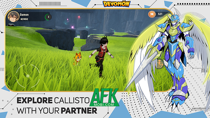 Devomon Callisto game nhập vai phiêu lưu 3D thế giới mở kết hợp giữa Pokémon và Digimon 0