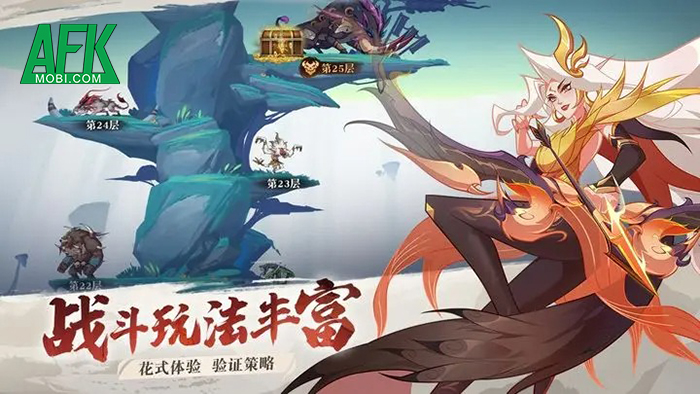 Huaxia Picture Scroll game chiến thuật kết hợp giải đố chủ đề thần thoại Trung Hoa 4