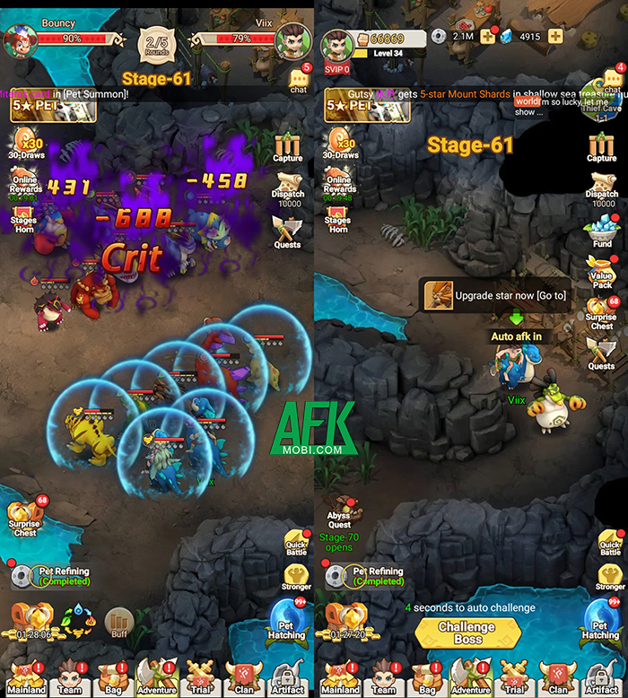 AFK TRIBE game thập cẩm đa thể loại cho game thủ phiêu lưu trong thời kỳ nguyên thủy 0