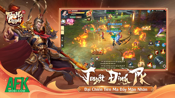Link tải hack AFKMobi tặng nhiều gift code game Tiên Ma Quyết CMN giá trị gamehayvl lmhmod yeuapk modpure