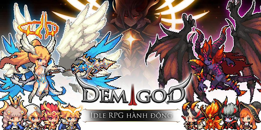 Demigod Idle: Rise of a legend game nhập vai cho bạn hóa thân thành một vị thần
