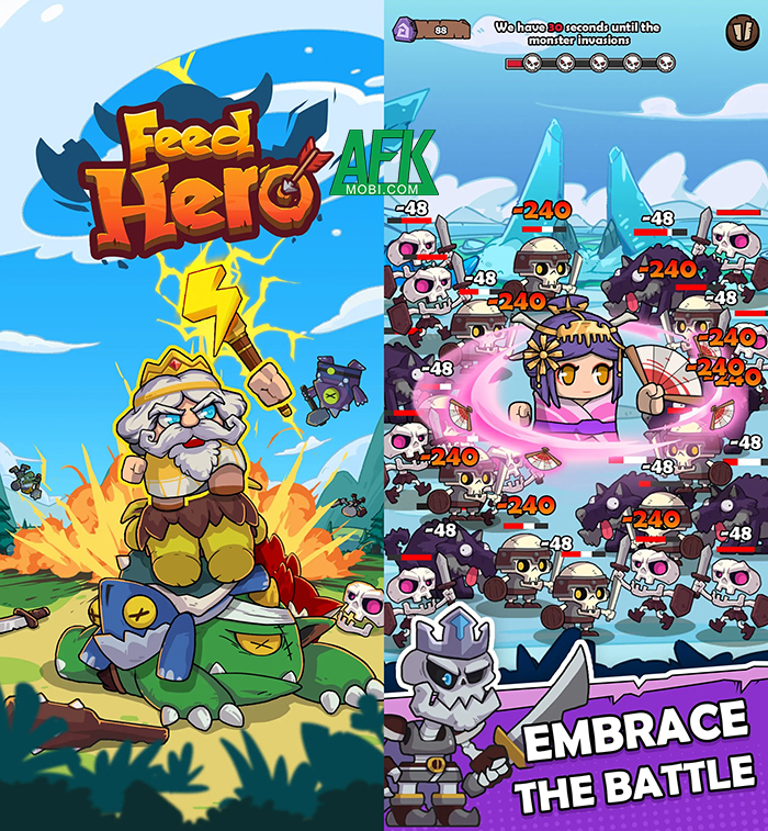 Feed Hero game nhập vai cho bạn 