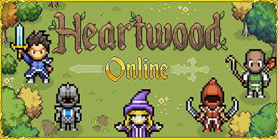 Heartwood Online game MMORPG với đồ họa pixel cùng lối chơi mang đậm chất cổ điển